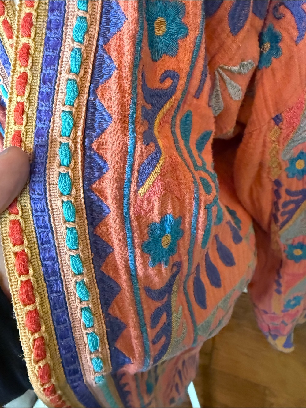 ONE/SIZE embroidered jacket so pretty - Picture 2 of 4